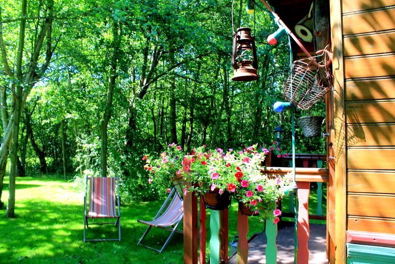 Roulottes Du Rouard Bed and Breakfast Camiers Kamer foto